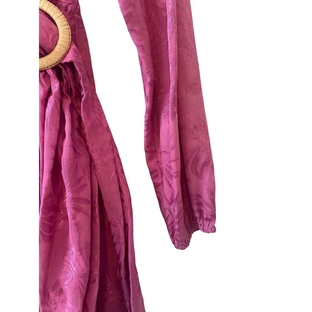 WAYF ATTINA FAUX WRAP DRESS SIZE SMALL - Picture 5 of 11